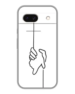 Чохол для Google Pixel 8A з картинкою «Рука тримає»