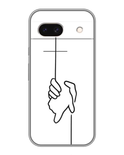 Чохол для Google Pixel 8A з картинкою «Рука тримає»