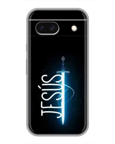 Чохол для Google Pixel 8A з картинкою «Меч Духа Jesus»