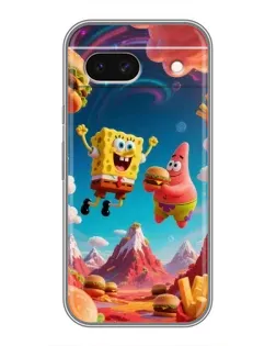 Чохол для Google Pixel 8A з картинкою «Космічний фастфуд»