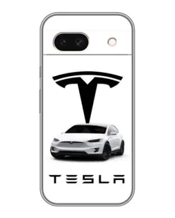 Чохол для Google Pixel 8A з картинкою «Tesla White Style»