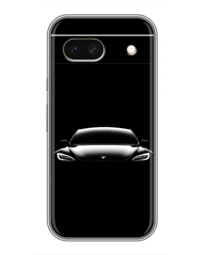 Чохол для Google Pixel 8A з картинкою «Фари Tesla Night»