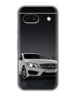 Чохол для Google Pixel 8A з картинкою «Mercedes AMG GT Silver»
