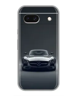 Чохол для Google Pixel 8A з картинкою «Mercedes на чорному»