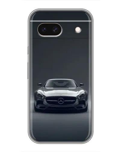Чохол для Google Pixel 8A з картинкою «Mercedes на чорному»