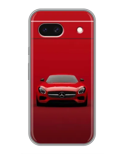 Чохол для Google Pixel 8A з картинкою «Червоний Mercedes AMG»