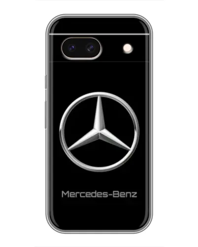 Чехол для Google Pixel 8A с картинкой «Mercedes Silver Logo»