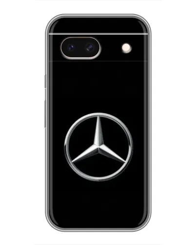 Чехол для Google Pixel 8A с картинкой «Mercedes классический лого»
