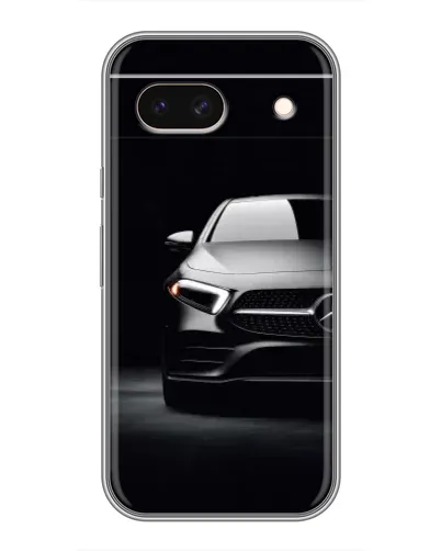 Чехол для Google Pixel 8A с картинкой «Свет фар Mercedes»