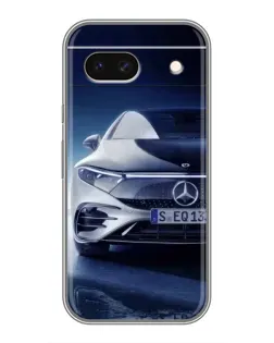 Чехол для Google Pixel 8A с картинкой «Mercedes EQ — будущее»