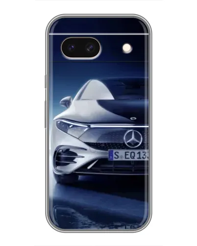 Чехол для Google Pixel 8A с картинкой «Mercedes EQ — будущее»