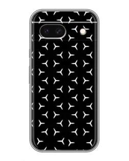 Чехол для Google Pixel 8A с картинкой «Mercedes паттерн звезд»