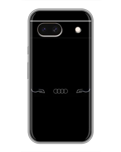 Чехол для Google Pixel 8A с картинкой «Audi — световой подпись»