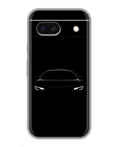 Чехол для Google Pixel 8A с картинкой «Взгляд Audi в темноте»