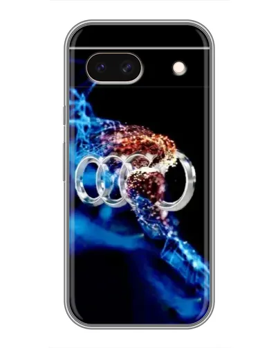 Чехол для Google Pixel 8A с картинкой «Энергия лого Audi»