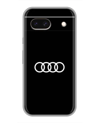 Чехол для Google Pixel 8A с картинкой «Audi White Logo»
