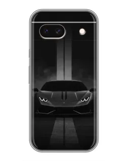 Чохол для Google Pixel 8A з картинкою «Lamborghini симетрія доріг»