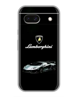 Чохол для Google Pixel 8A з картинкою «Логотип Lamborghini класика»