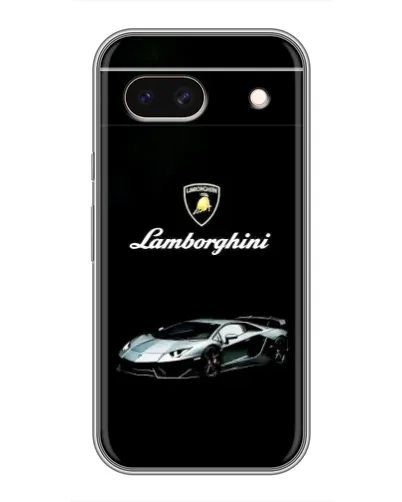 Чохол для Google Pixel 8A з картинкою «Логотип Lamborghini класика»