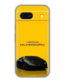 Чохол для Google Pixel 8A з картинкою «Lamborghini Huracan чорний»