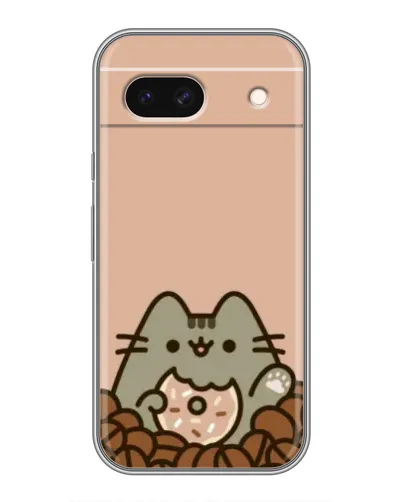 Чохол для Google Pixel 8A з картинкою «Кавовий Пушин»