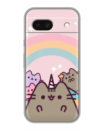 Чохол для Google Pixel 8A з картинкою «Єдиноріг Pusheen»