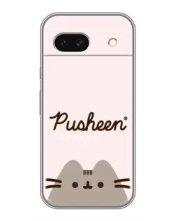 Чохол для Google Pixel 8A з картинкою «Pusheen логотип»