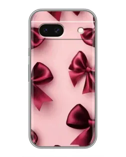 Чохол для Google Pixel 8A з картинкою «Бордовий атлас»