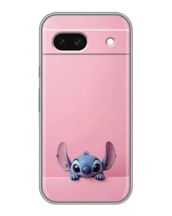 Чехол для Google Pixel 8A с картинкой «Stitch выглядывает»