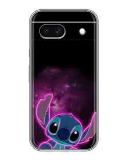 Чехол для Google Pixel 8A с картинкой «Неоновый Stitch»
