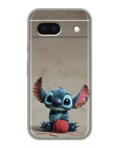 Чохол для Google Pixel 8A з картинкою «Стіч на чоричневому фоні»