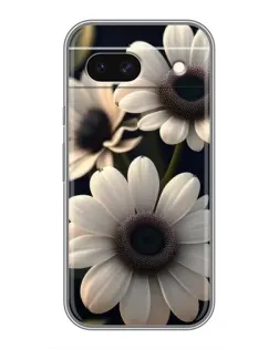 Чохол для Google Pixel 8A з картинкою «Білі маргаритки макро»