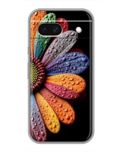 Чохол для Google Pixel 8A з картинкою «Райдужна квітка»