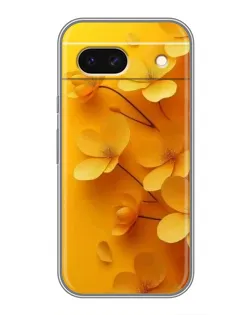 Чохол для Google Pixel 8A з картинкою «Золоті пелюстки»