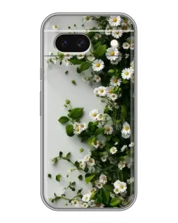 Чохол для Google Pixel 8A з картинкою «Гілка дрібних білих квітів»