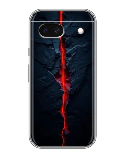 Чохол для Google Pixel 8A з картинкою «Червона лавова тріщина»
