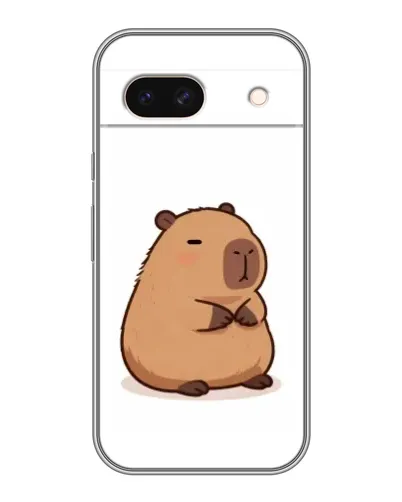Чохол для Google Pixel 8A з картинкою «Товстенька капібара»