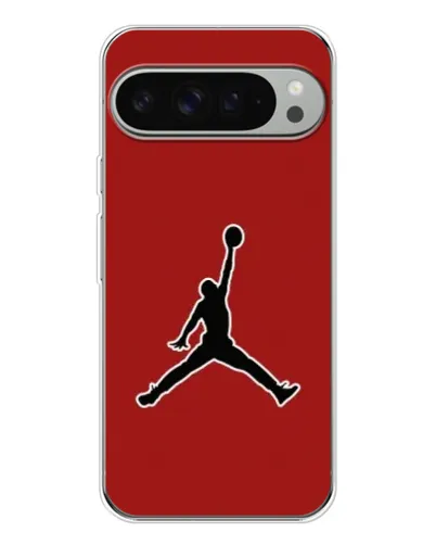 Чехол для Google Pixel 9 Pro XL с картинкой «Jordan Red Back»