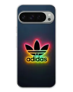 Чохол для Google Pixel 9 Pro XL з картинкою «Неоновий Adidas»