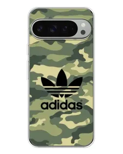 Чохол для Google Pixel 9 Pro XL з картинкою «Мілітарі стиль Adidas»