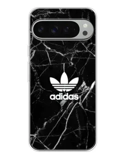 Чохол для Google Pixel 9 Pro XL з картинкою «Білий мармур Adidas»