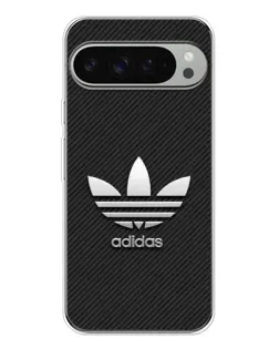 Чохол для Google Pixel 9 Pro XL з картинкою «Adidas Карбонова текстура»