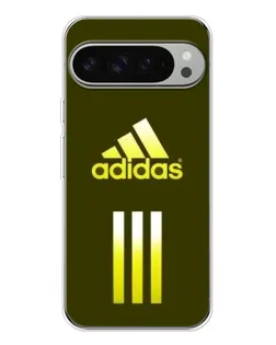 Чохол для Google Pixel 9 Pro XL з картинкою «Оливковий градієнт Adidas»