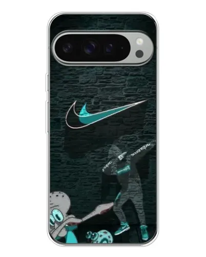 Чехол для Google Pixel 9 Pro XL с картинкой «Спортивный арт Nike»