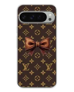 Чохол для Google Pixel 9 Pro XL з картинкою «LV з бантом»