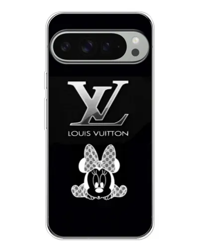 Чохол для Google Pixel 9 Pro XL з картинкою «LV та Мінні Маус»