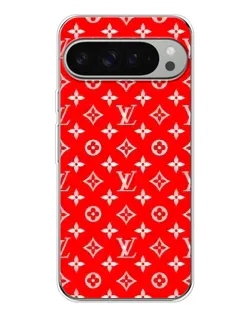 Чохол для Google Pixel 9 Pro XL з картинкою «Яскравий паттерн LV»