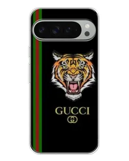 Чехол для Google Pixel 9 Pro XL с картинкой «Тигр Gucci»