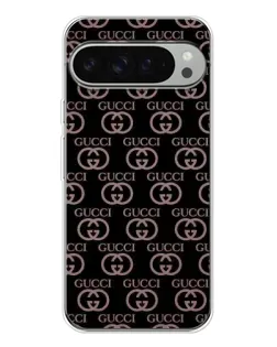 Чехол для Google Pixel 9 Pro XL с картинкой «Классическая монограмма Gucci»