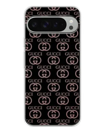 Чехол для Google Pixel 9 Pro XL с картинкой «Классическая монограмма Gucci»